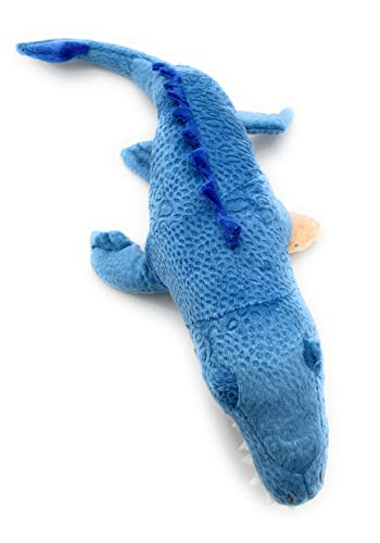 Onwomania Mosasaurus Dino Dinosaurio Peluche Peluche Tela Animal 44cm Azul