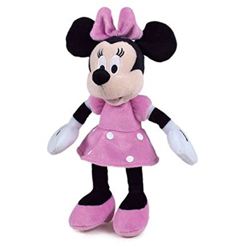 Minnie Mouse Minnie Peluche, Color Rosa (Famosa 760011896), Multicolor, 18 x 7 x 46