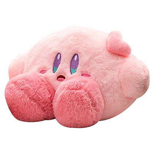 Hilloly Kirby Peluche Figura de Acción de Peluche Anime Kirby Almohada de Peluche Suave Decoracion Regalos Cumpleaños -20 CM
