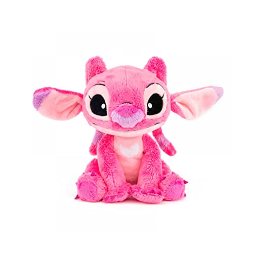 Simba Disney Angel de Lilo y StitCh - PeluChe, 25 Cm, adeCuado para todas las edades, Color rosa (6315876954)