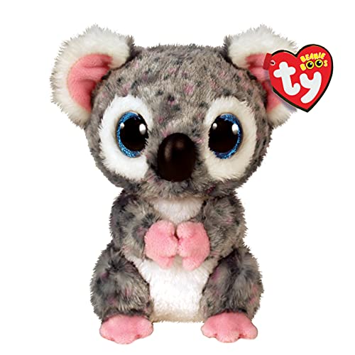 TY- Peluche, Color gris (TY36378)