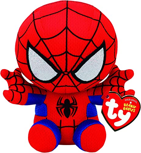 TY 41188 Spider-Man Reg Spiderman-Marvel-Beanie, Multicolor