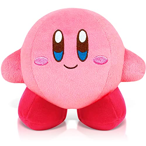 LIVESTN Kirby Peluche, 18 cm Peluche de Kirby, Kirby Plush Doll Kirby Muñeca de Peluche, Juguete de Peluche Kirby Lindo Figura de Peluche para Niños Regalos de Cumpleaños (Rosa)